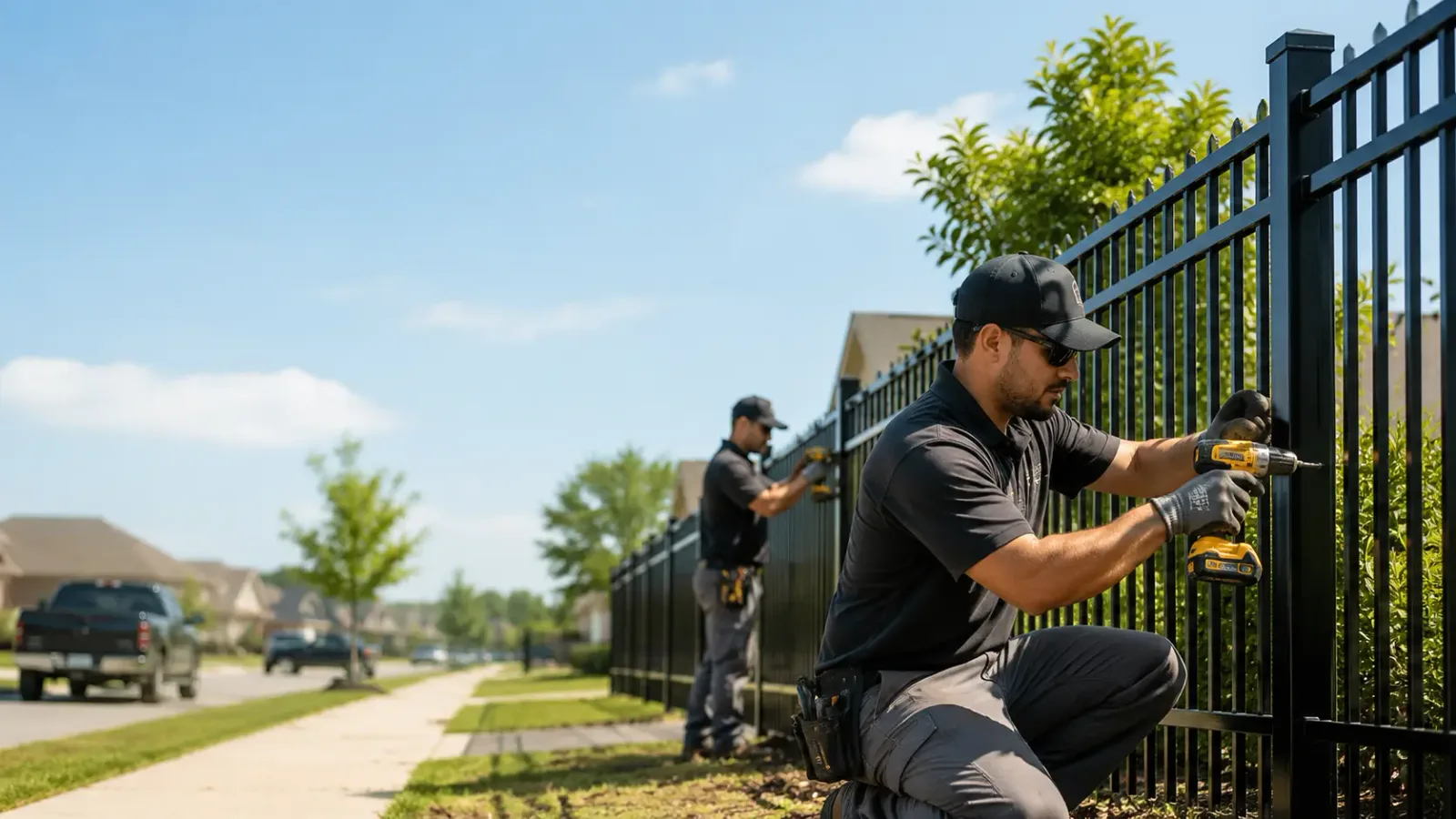 Metal Fence Installation in Osage, WV